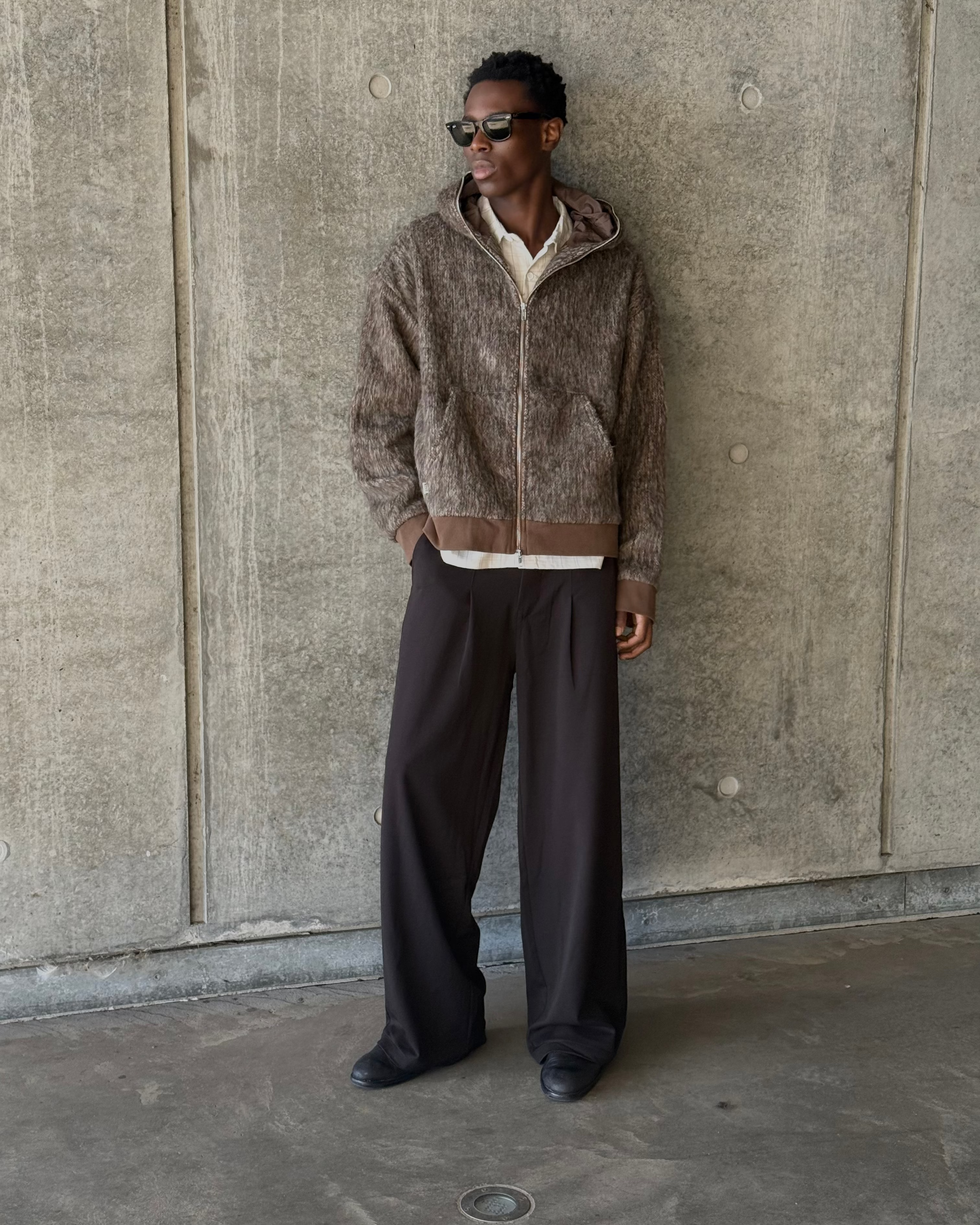 Baggy Suit Pants Black